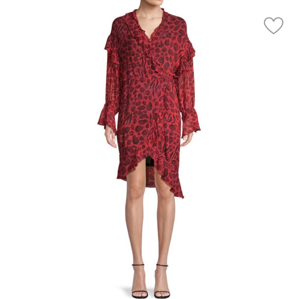 NWT IRO Linger Wrap Dress